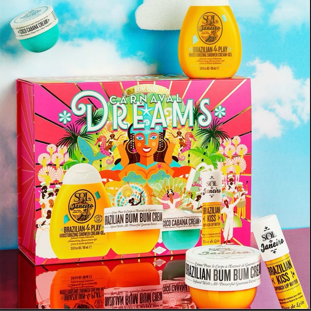 ⚫️ Sol de Janeiro Bum Bum Carnival Dreams Bum Bum Coco Cabana Lip Butter Cream - Picture 3 of 9